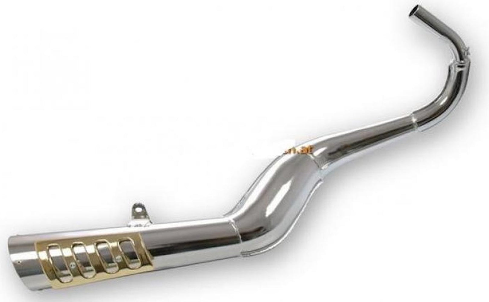Complete Exhaust System Without Catalytic Converter And Without Sound Certification - Giannelli Compatible With Aprilia Ae 50 Red Rose Classic (1991-1997)