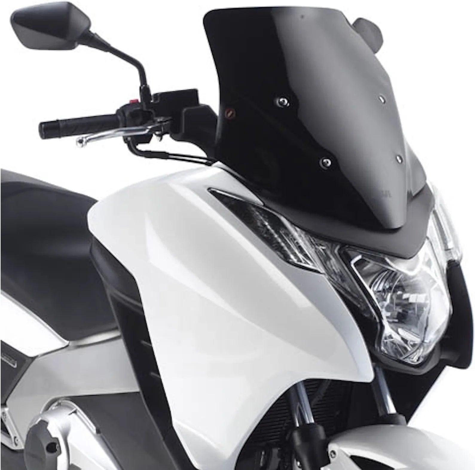 Parabrezza Basso Sportivo Nero - Givi Compatibile Con Honda Integra 700 (2012-2013)