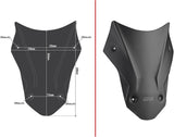 Cupolino Basso Sportivo Nero Opaco - Givi Compatibile Con Honda Crf 1000 L Africa Twin (2016-2017)