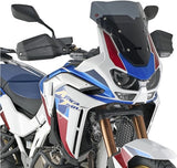 Cupolino Basso Sportivo Fumé - Givi Compatibile Con Honda Crf 1100 L Africa Twin Adventure Sports (2020-2023)