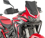 Cupolino Basso Sportivo Nero Opaco - Givi Compatibile Con Honda Crf 1100 L Africa Twin (2020-2023)