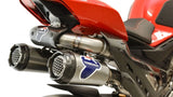 Impianto Di Scarico Completo Senza Omologazione Suono Gp2R-Rht Titanio Coppa Carbonio - Termignoni Compatibile Con Ducati Panigale V4 (2018-2021)