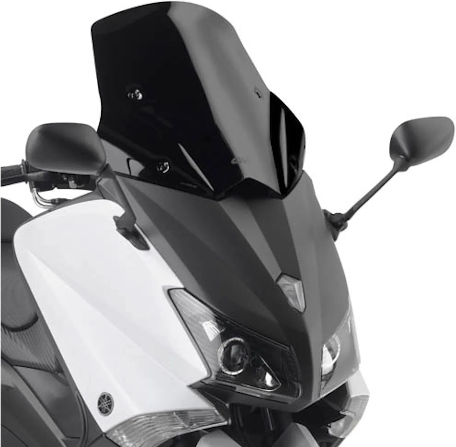 Parabrezza Basso Sportivo Nero - Givi Compatibile Con Yamaha T-Max 530 (2012-2016)
