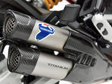 Terminale Di Scarico Con Omologazione Suono Full Titanio - Termignoni Compatibile Con Ducati Multistrada V4 (2021-2022)
