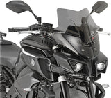 Cupolino Basso Sportivo Fumé - Givi Compatibile Con Yamaha Mt-10 (2016-2021)