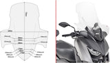 Parabrezza Trasparente - Givi Compatibile Con Yamaha X-Max 400 (2018-2021)