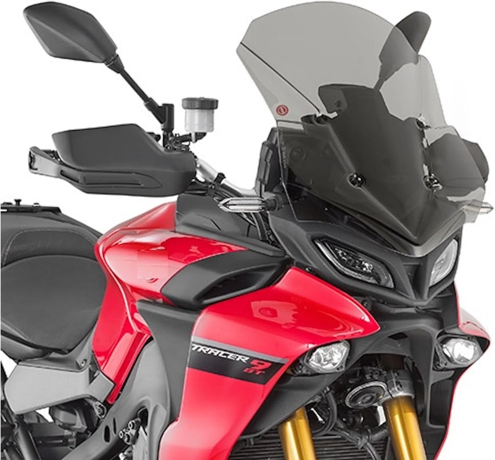 Cupolino Fumé - Givi Compatibile Con Yamaha Tracer 9 - Gt - Gt+ (2021-2024)