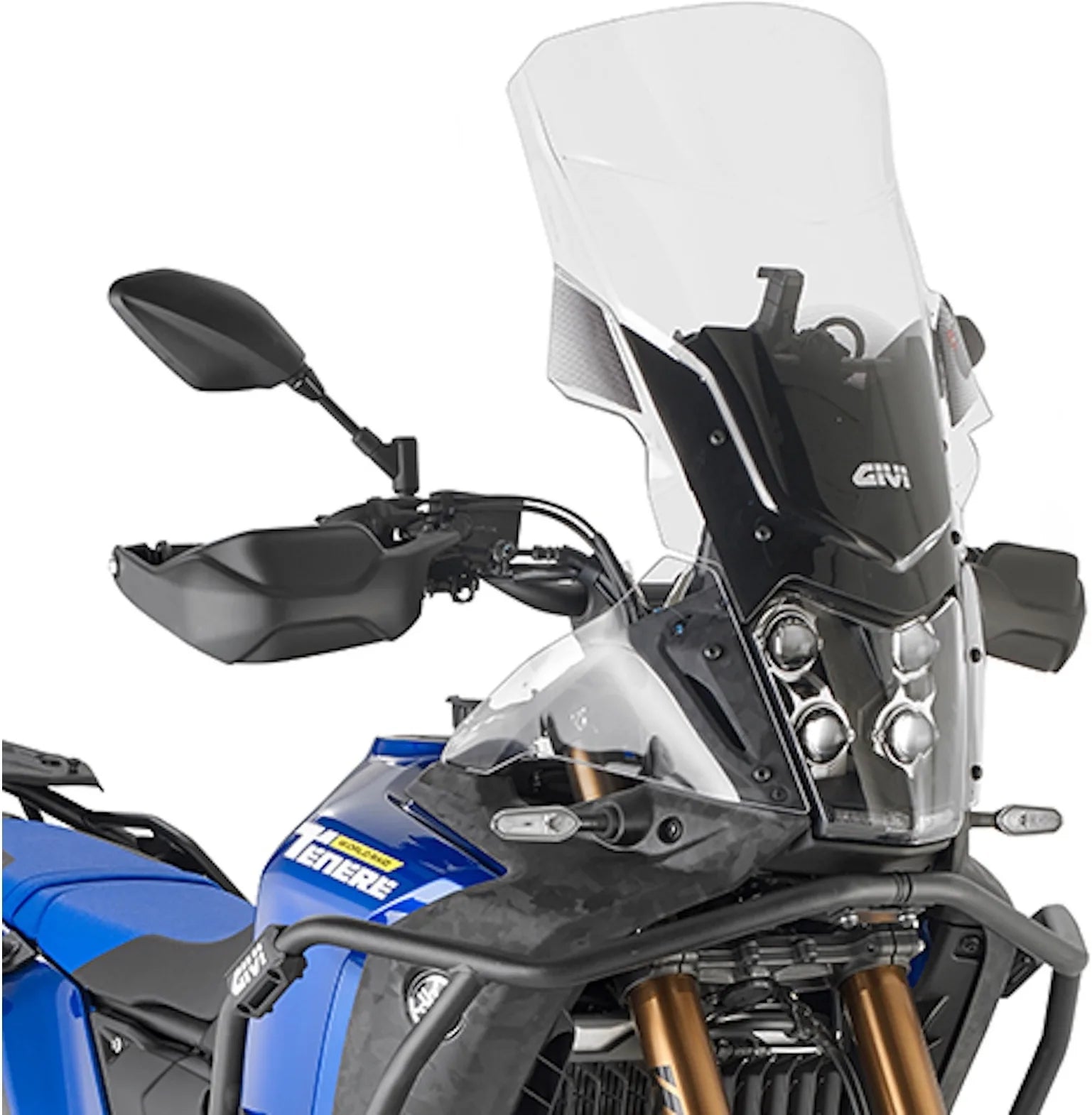 Cupolino Trasparente - Givi Compatibile Con Yamaha Ténéré 700 World Raid (2022-2024)