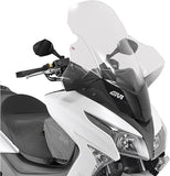 Transparent Wind-Screen - Givi Compatible With Kymco Xtown 125 - 300 (2016-2024)