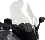 Transparent Wind-Screen - Givi Compatible With Piaggio X-Evo 125 (2007-2011)