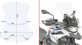 Transparent Wind-Screen - Givi Compatible With Bmw F 850 Gs (2021-2023)