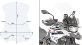 Cupolino Trasparente - Givi Compatibile Con Bmw F 850 Gs (2021-2023)