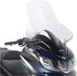 Transparent Wind-Screen - Givi Compatible With Piaggio X10 500 (2012-2016)
