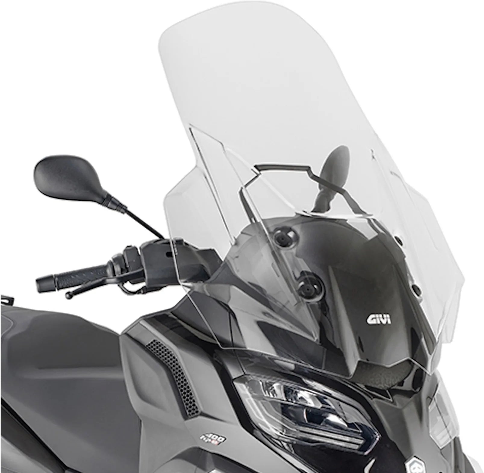 Parabrezza Trasparente - Givi Compatibile Con Piaggio Mp3 530 Exclusive Hpe (2022-2024)
