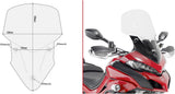 Transparent Wind-Screen - Givi Compatible With Ducati Multistrada 1260 (2018-2020)