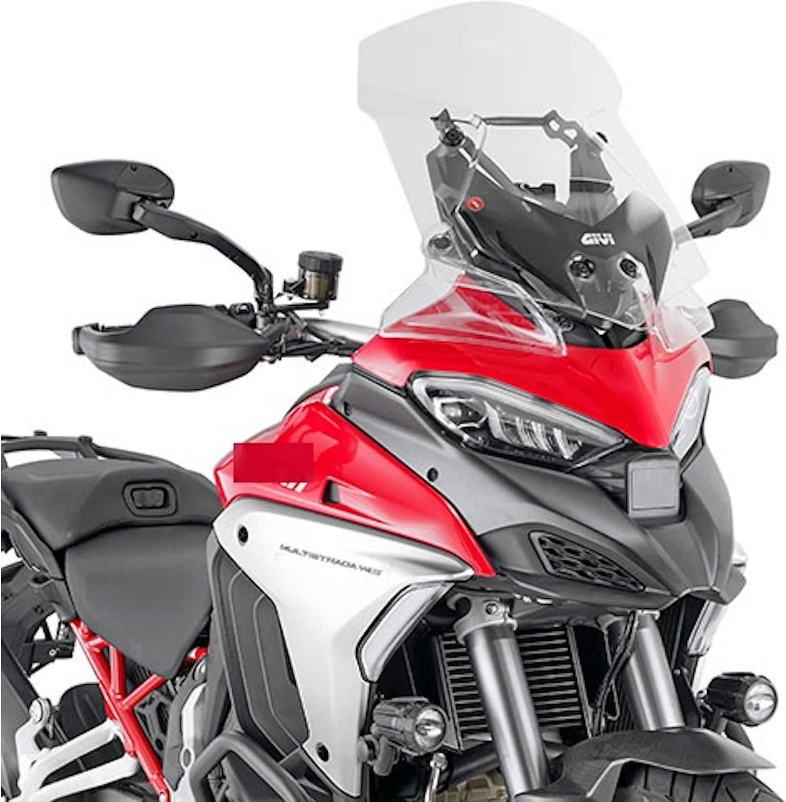 Transparent Wind-Screen - Givi Compatible With Ducati Multistrada V4 - S (2021-2024)