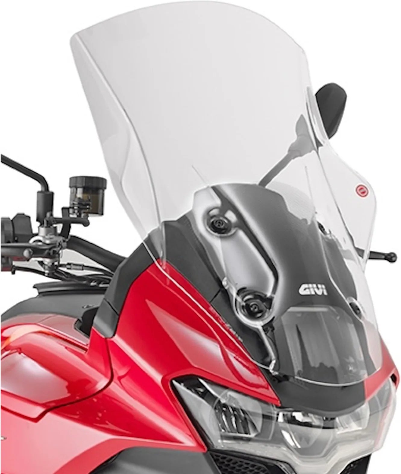 Cupolino Trasparente - Givi Compatibile Con Moto Guzzi V 100 Mandello 1000 (2022-2024)