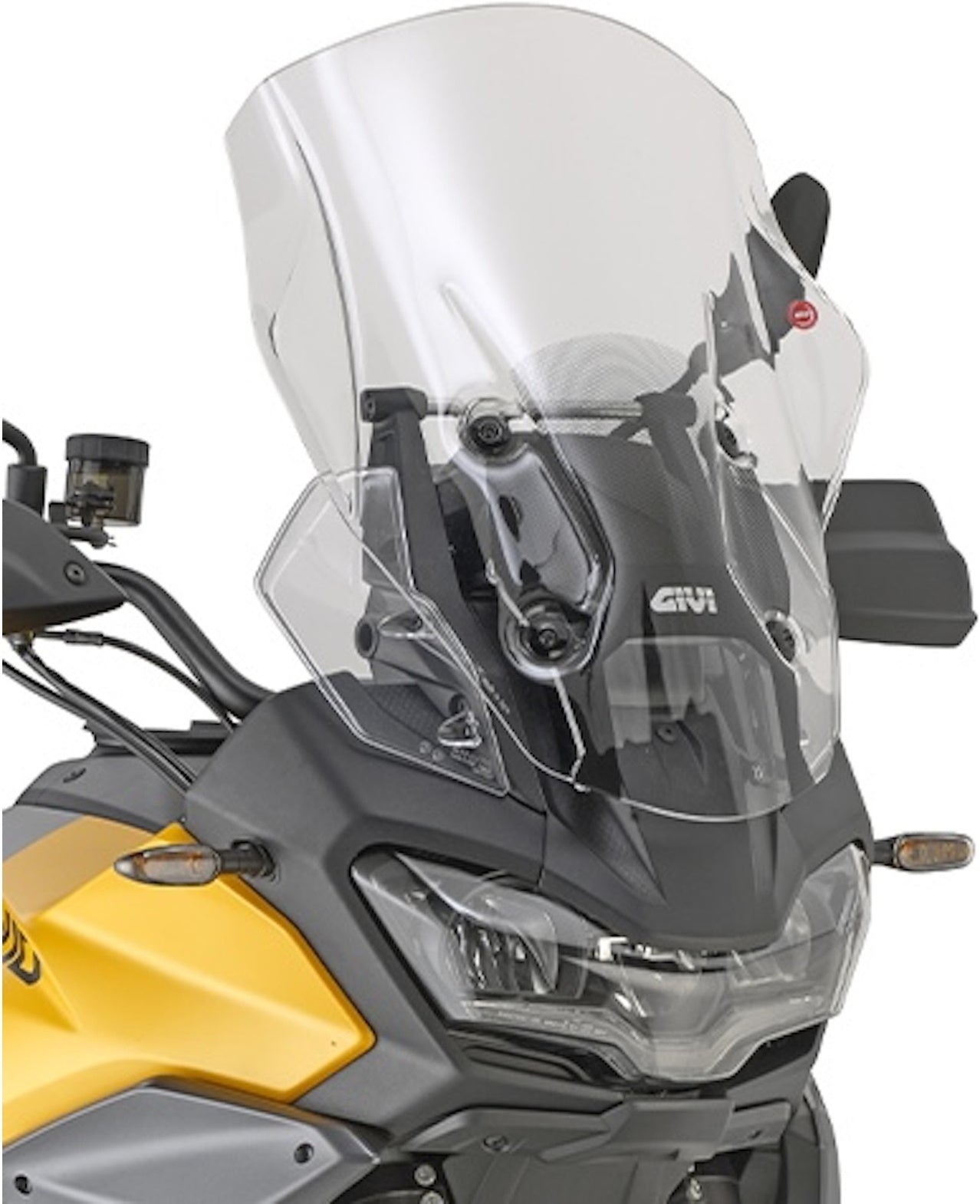 Transparent Wind-Screen - Givi Compatible With Moto Guzzi Stelvio 1000 (2024)