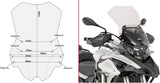 Transparent Wind-Screen - Givi Compatible With Benelli Trk 502 (2021-2024)