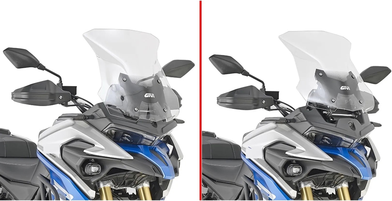 Cupolino Trasparente - Givi Compatibile Con Voge Valico 625 Dsx (2025)