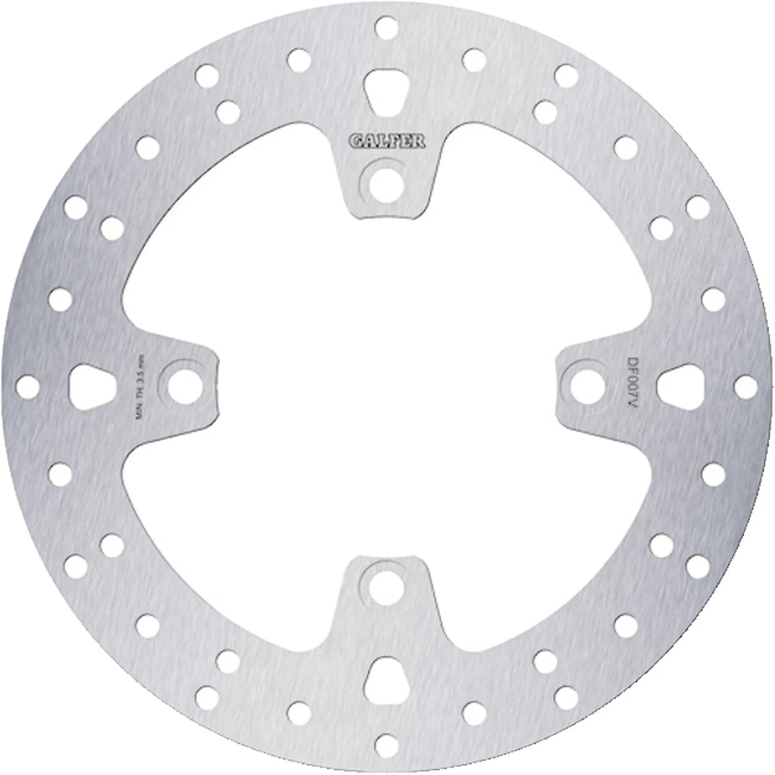 Disco Freno Posteriore Fisso Tondo - Galfer Compatibile Con Cagiva Elefant 906 (1989-1990)