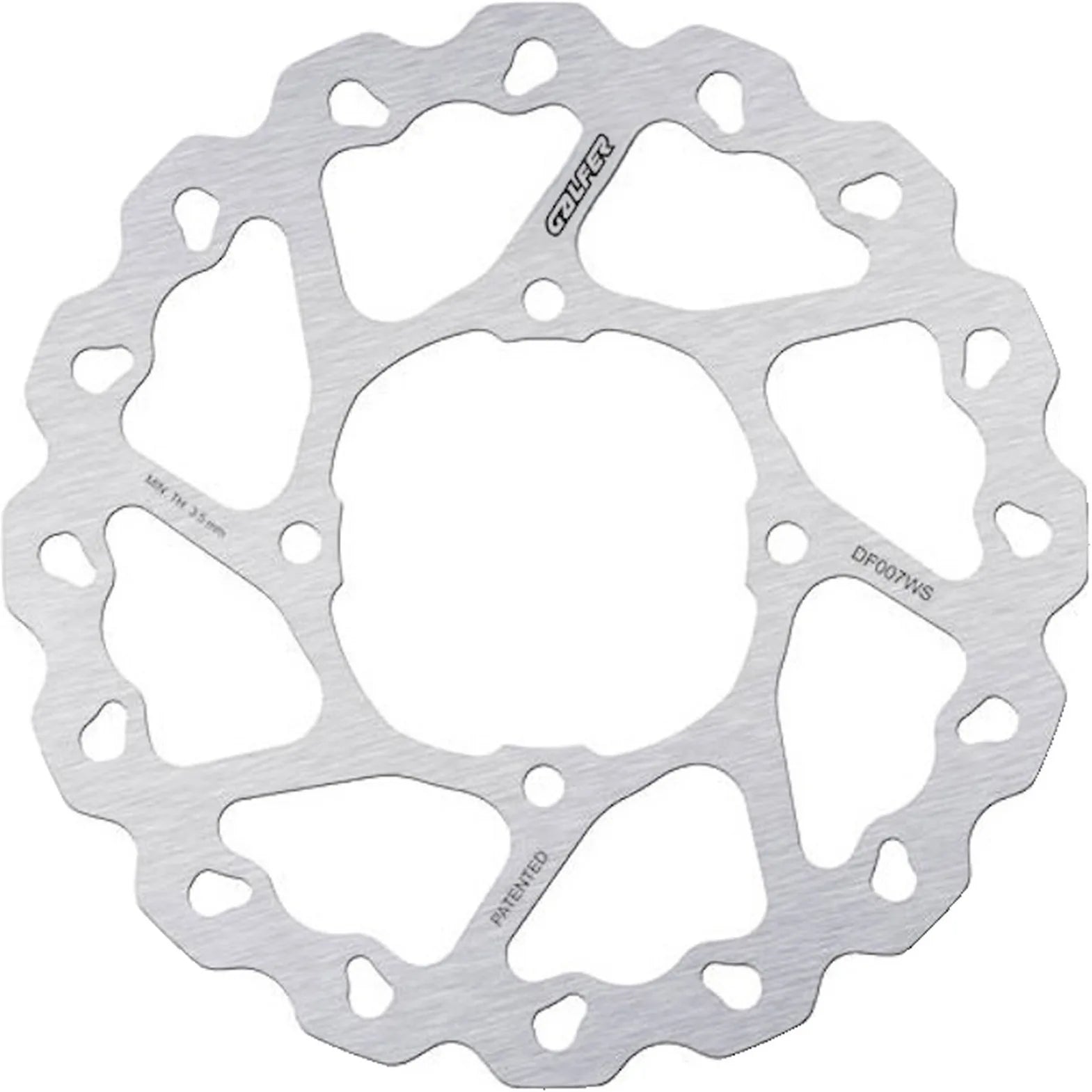 Disco Freno Posteriore Fisso Maggiorato Onda - Galfer Compatibile Con Cagiva Elefant 750 (1994)