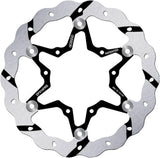 Disco Freno Anteriore Flottante Maggiorato Grooved Onda - Galfer Compatibile Con Hm Cre 450 X (2009)