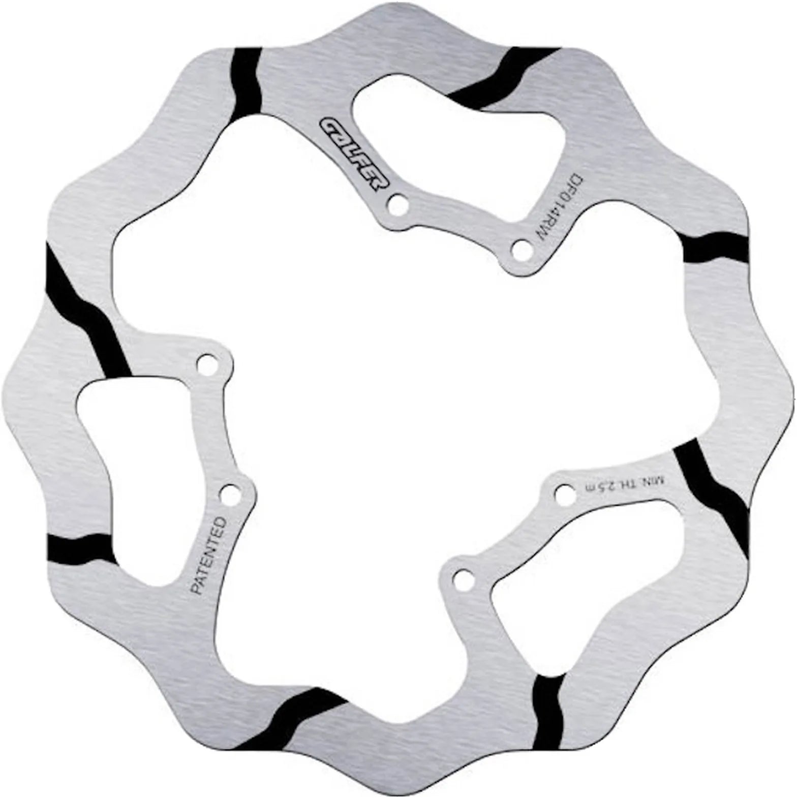 Front Fixed Grooved Wave Brake Disc - Galfer Compatible With Sur Ron Ultra Bee Road (2024)
