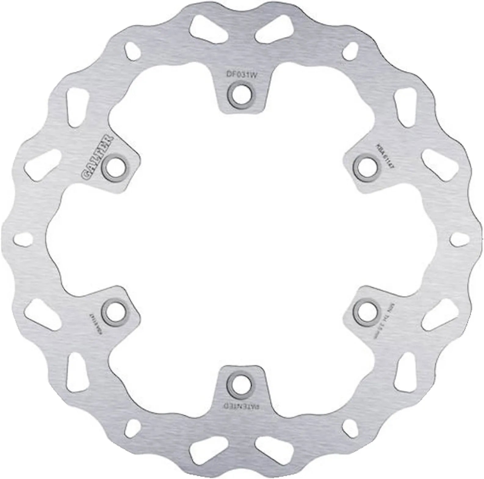 Disco Freno Anteriore Fisso Onda - Galfer Compatibile Con Daelim Daystar Vl 125 Z F1 Plus (2014)