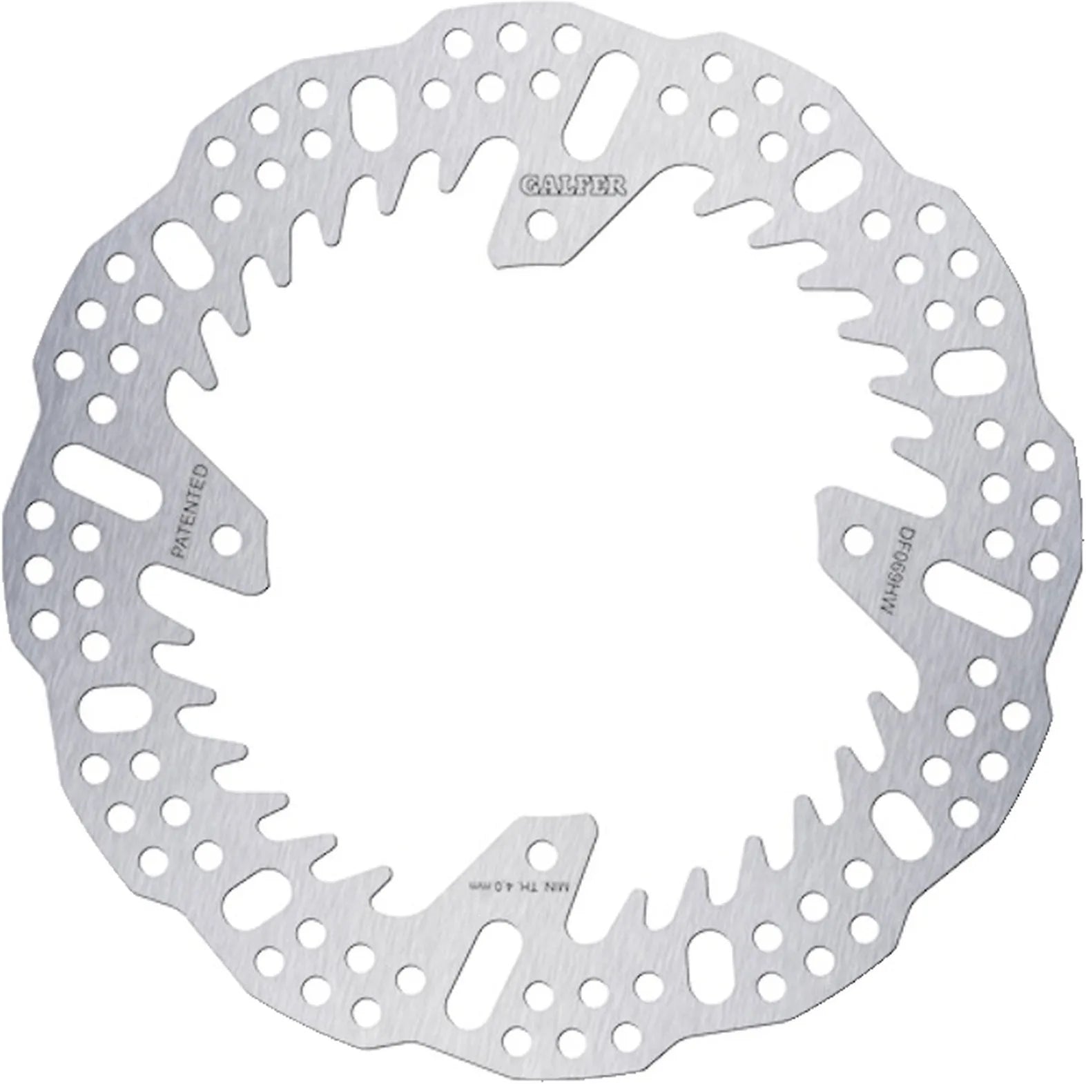 Disco Freno Posteriore Fisso Shark - Galfer Compatibile Con Hm Crm 125 R (2007)