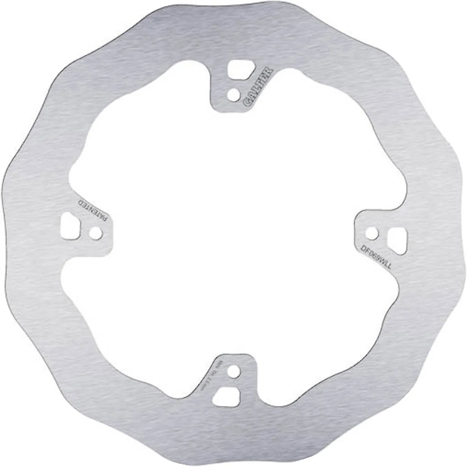 Disco Freno Posteriore Fisso Onda - Galfer Compatibile Con Hm Crm F 450 X (2009)