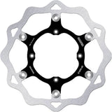 Front Floating Oversized Wave Brake Disc - Galfer Compatible With Kawasaki Kdx 250 R (1992)