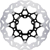 Front Left Floating Wave Brake Disc - Galfer Compatible With Kawasaki Er-6 F - Ninja 650 R Usa Abs (2006)