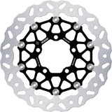 Front Left Floatech Wave Brake Disc - Galfer Compatible With Kawasaki Versys 650 Abs (2015)