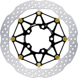 Front Floatech Racing Wave Brake Disc - Galfer Compatible With Kawasaki Zx 10R Ninja (2008-2010)