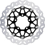 Front Floatech Wave Brake Disc - Galfer Compatible With Kawasaki Zg 1400 Concours Abs (2010)