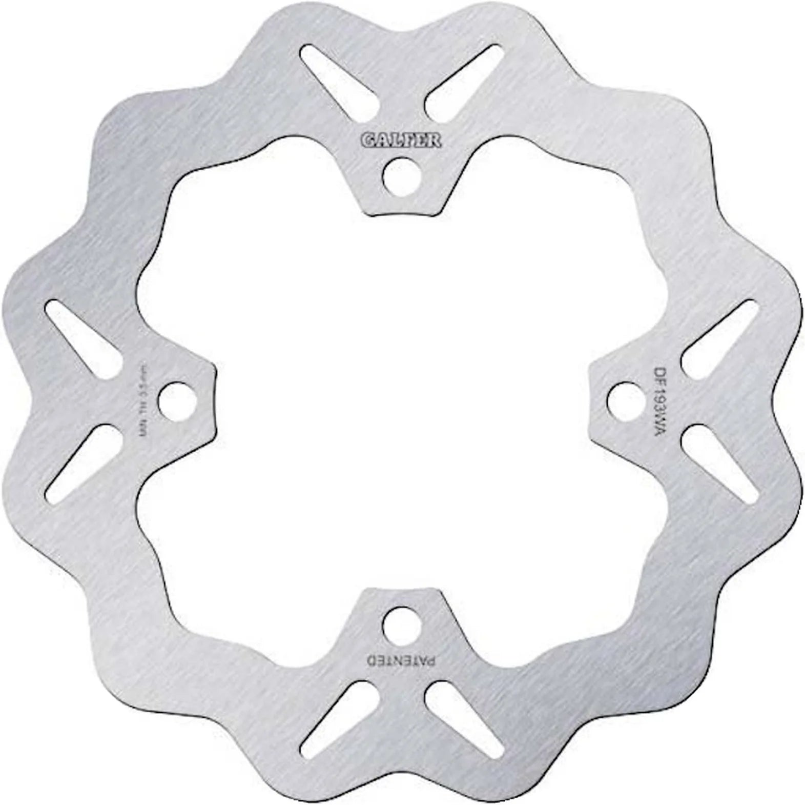 Rear Fixed Wave Brake Disc - Galfer Compatible With Kawasaki Zx 9R Ninja (1998-1999)