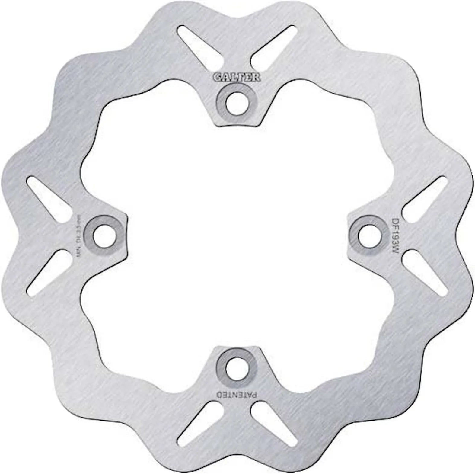 Rear Fixed Wave Brake Disc - Galfer Compatible With Kawasaki Zx 6Rr (2003-2004)