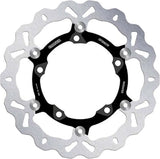 Front Floating Wave Brake Disc - Galfer Compatible With Kawasaki Ninja 300 R Sp Abs (2013)