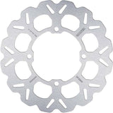 Rear Fixed Wave Brake Disc - Galfer Compatible With Kawasaki Zg 1400 Concours Abs (2010)