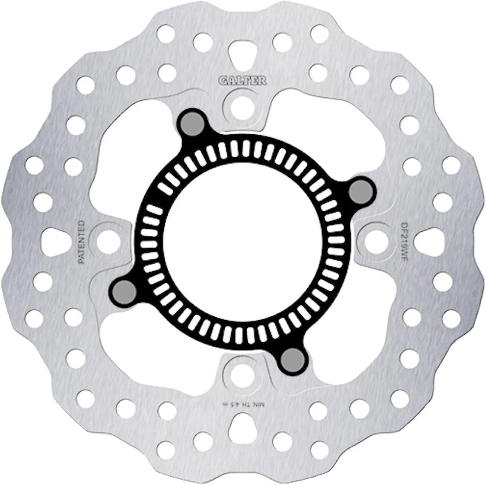 Rear Fixed Wave Brake Disc - Galfer Compatible With Kawasaki Zx 4R (2024)