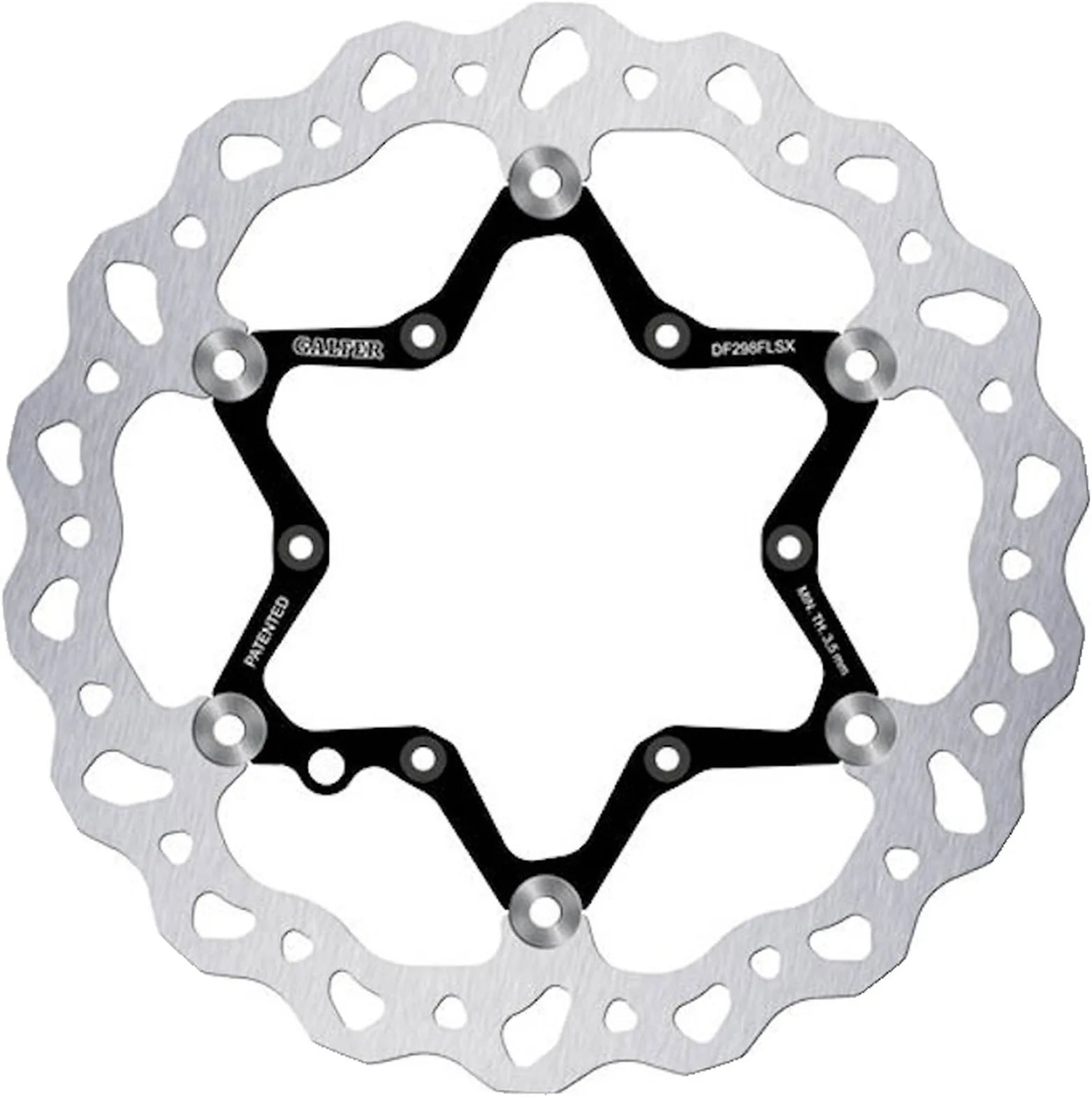 Disco Freno Anteriore Flottante Maggiorato Onda - Galfer Compatibile Con Fantic Motor Xef 450 (2021)