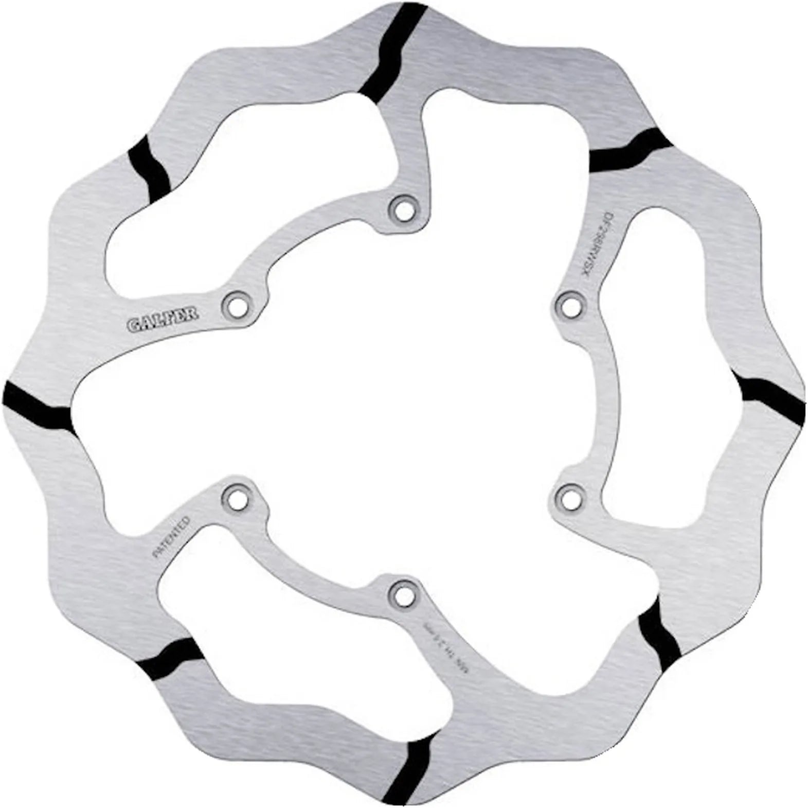 Disco Freno Anteriore Fisso Maggiorato Grooved Onda - Galfer Compatibile Con Fantic Motor Xef 250 4T (2021-2023)