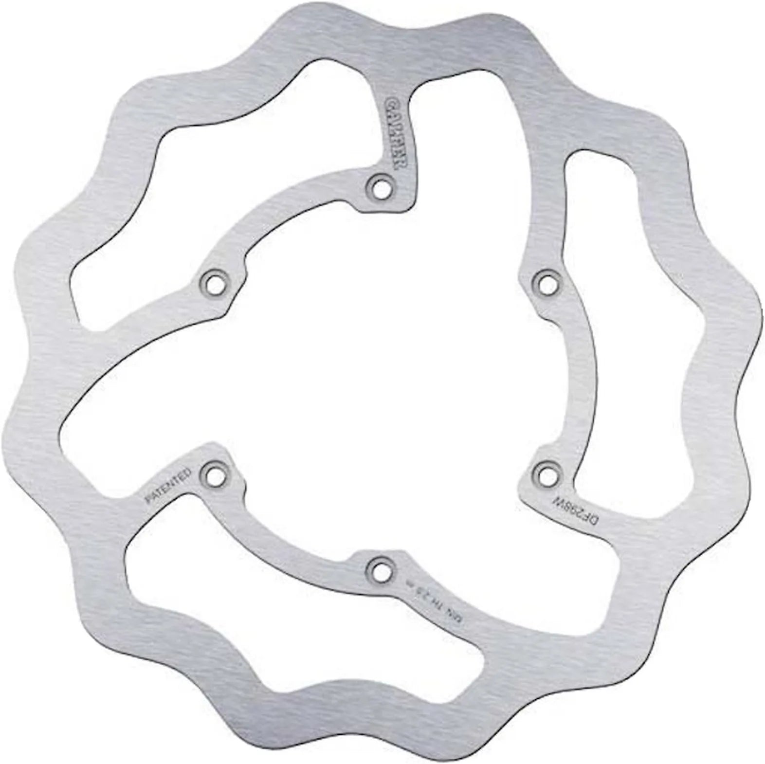 Front Fixed Wave Brake Disc - Galfer Compatible With Yamaha Yz 250 F (2018-2020)