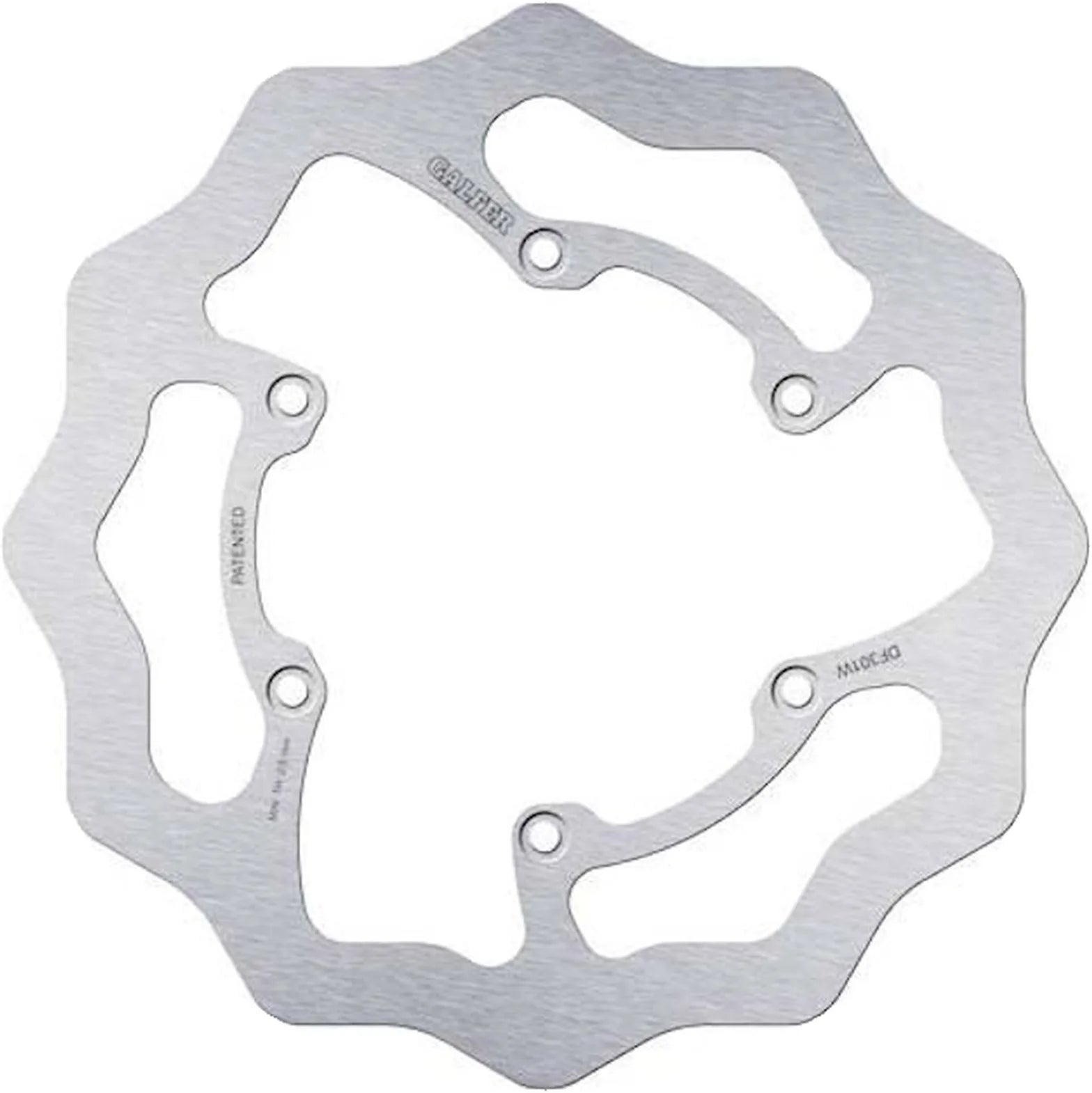 Front Fixed Wave Brake Disc - Galfer Compatible With Yamaha Yz 426 F (2002)