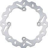 Rear Left Fixed Wave Brake Disc - Galfer Compatible With Suzuki Dl 650 V-Strom Xt Abs (2015)