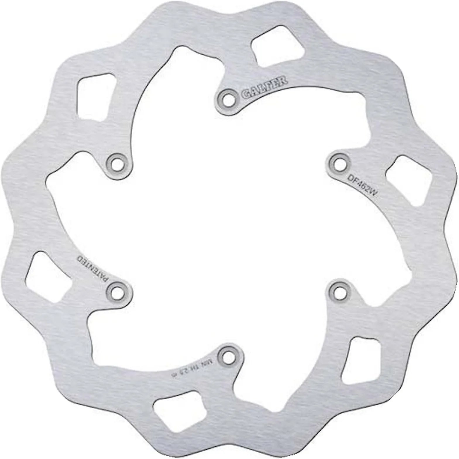 Front Fixed Wave Brake Disc - Galfer Compatible With Yamaha Yz 250 F Wr 4T