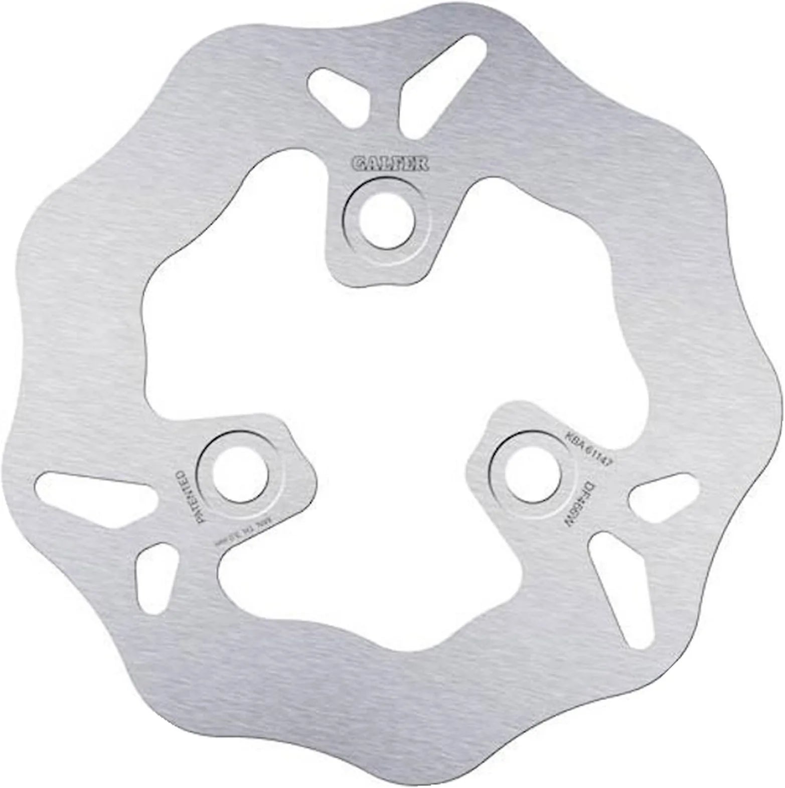 Front Fixed Wave Brake Disc - Galfer Compatible With Italjet 50 Cruise (1994)