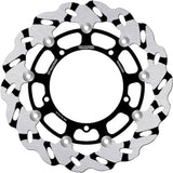 Front Floating Grooved Wave Brake Disc - Galfer Compatible With Yamaha Yzf-R6 600 (2005)