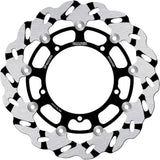 Front Floating Grooved Wave Brake Disc - Galfer Compatible With Yamaha Yzf-R6 600 (2005)